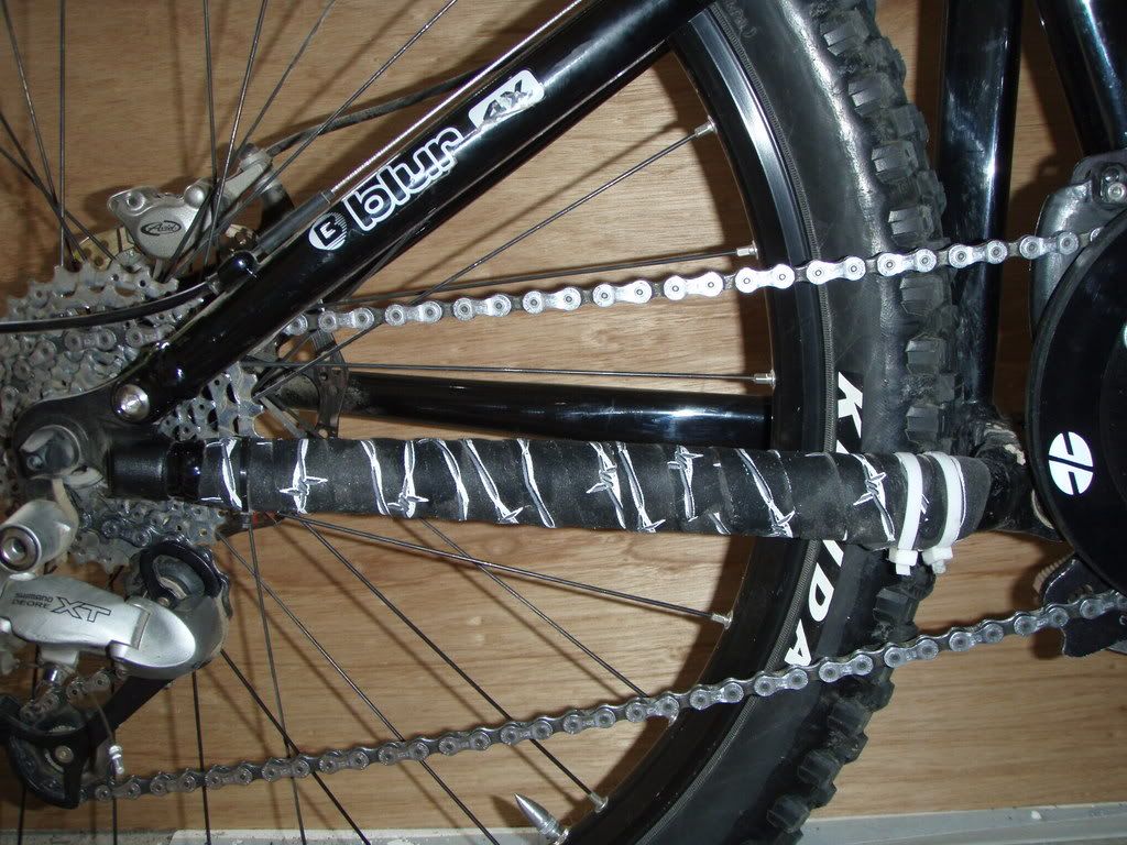 DIY Chainstay Protectors
