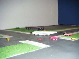 Crashed Plane Diorama