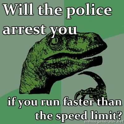 image: Philosoraptor-Will-the-police-arres