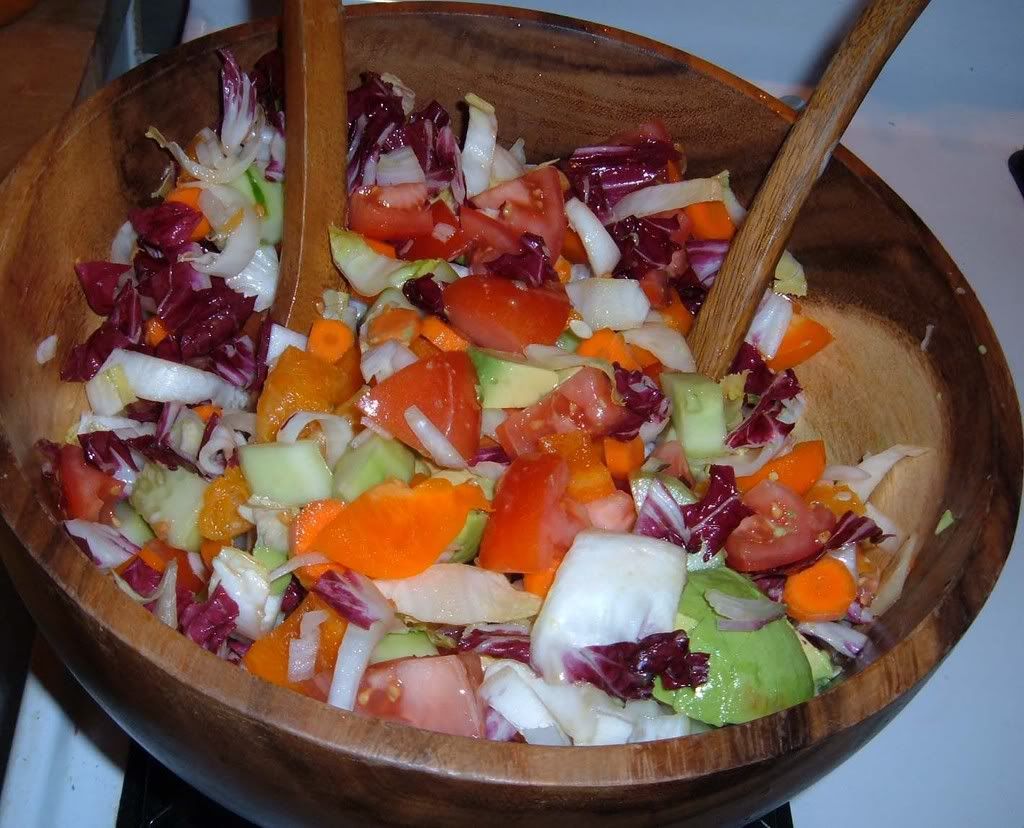 Spring Vegetable Chopped Salad