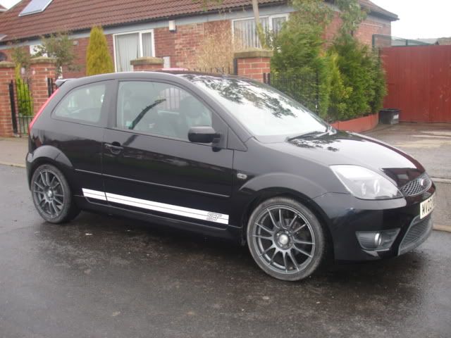 off the fiesta mk6 its already throttle cable so no messing about there