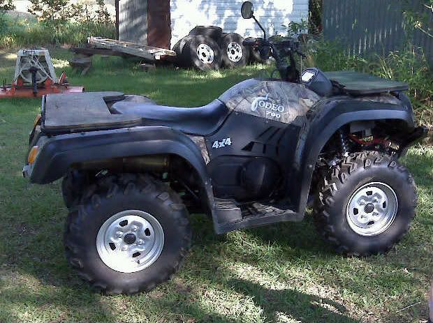 Biggest honda 4 wheeler #6