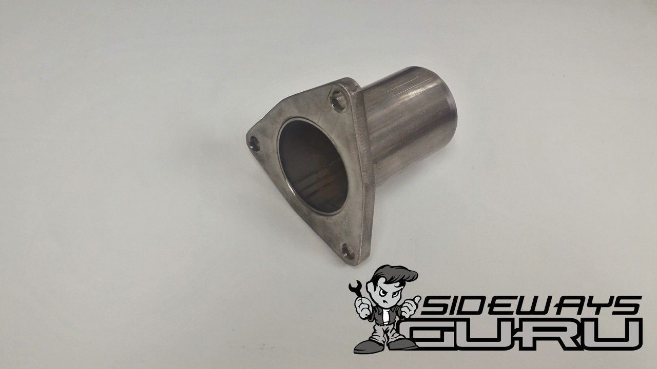 Chevrolet GM LS Truck Turbo Exhaust Flange Set Stainless Steel 2.5in 4.