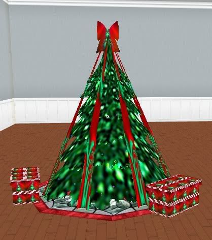 Christmas Metallic Tree 1