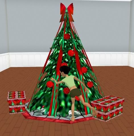 Christmas Metallic Tree 2