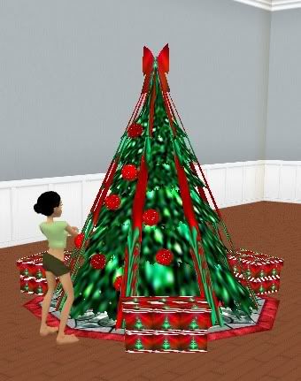 Christmas Metallic Tree 3