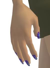 Purple Star Delight Nails 3