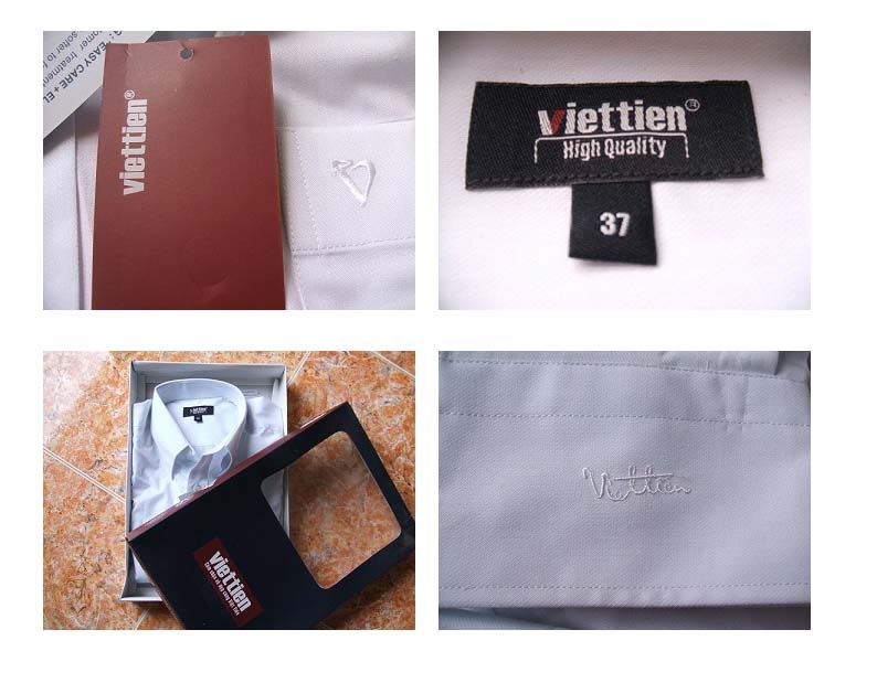 Áo Việt Tiến Trắng Full Box lên sàn End: 23h30' 9/7/2010 - 1