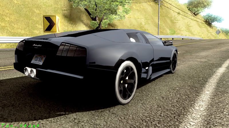 Murcielago Blacked Out