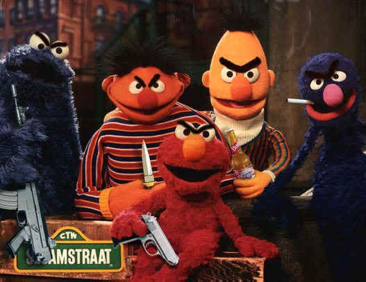 evil sesame street mode