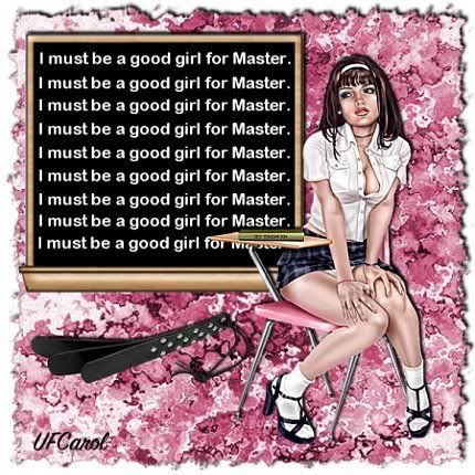 BDSM Master photo: good for master goodGirlForMasterMauve.jpg