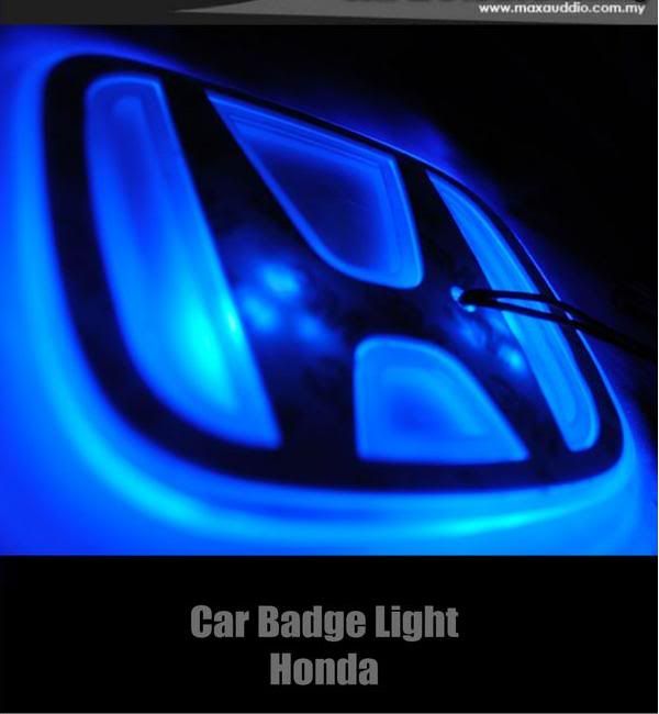 Glowing honda emblem #3