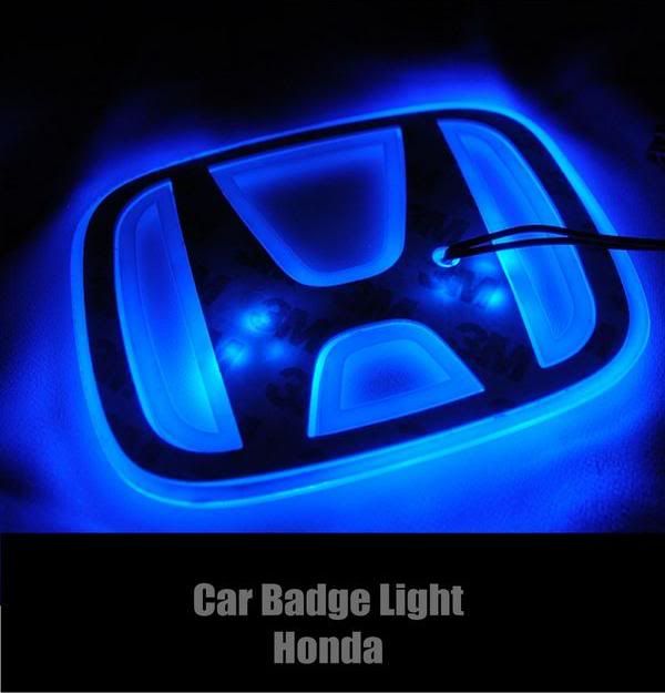 Glowing honda emblem #6