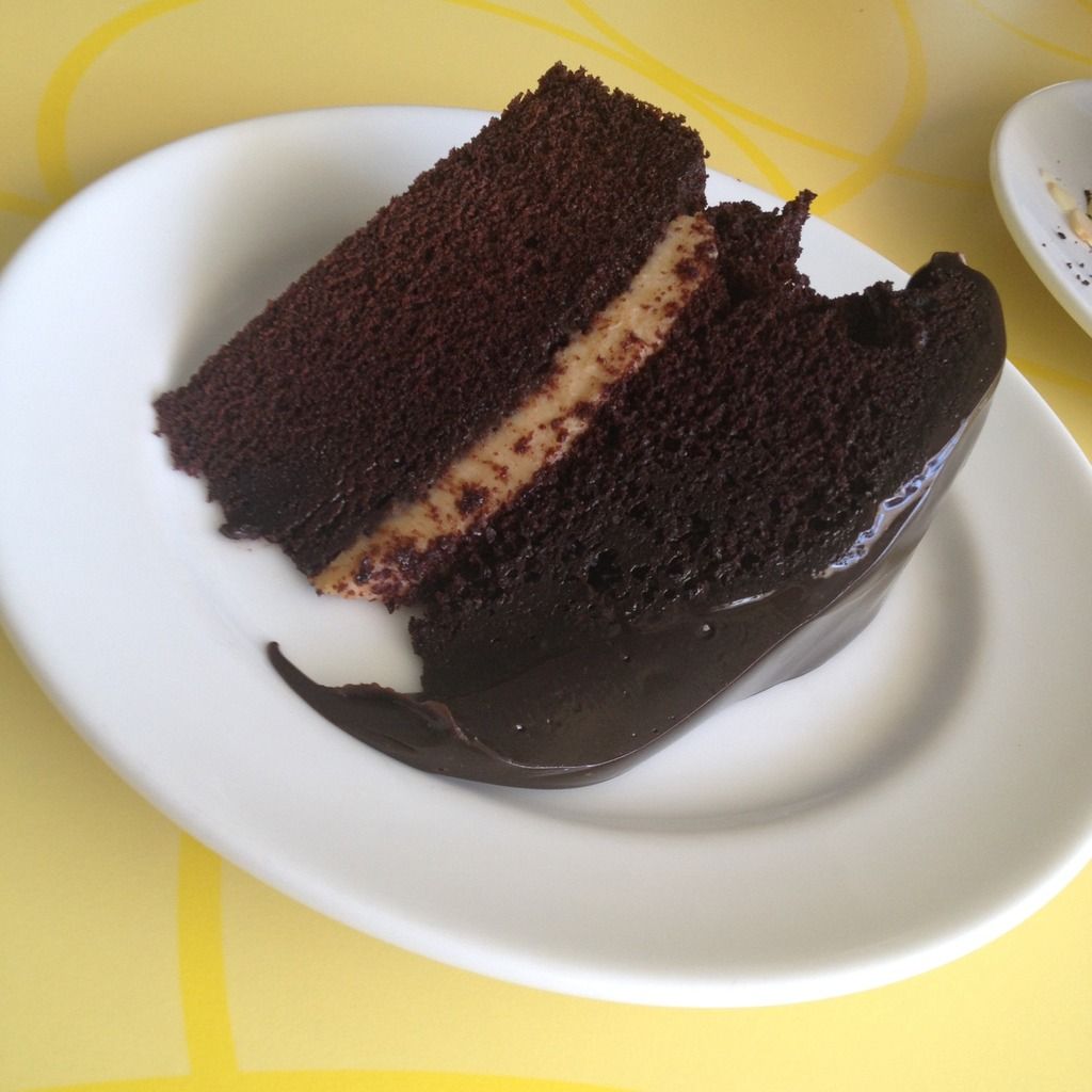 Chocolate cake from Calea Pastries and Coffee Shop in Bacolod City, Negros Occidental, Philippines