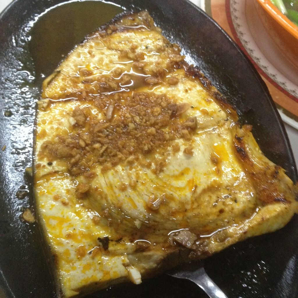 Diotay's Palapala in Bacolod City, Negros Occidental, Philippines Tangigue fish steak at Diotay's Palapala in Bacolod City, Negros Occidental, Philippines