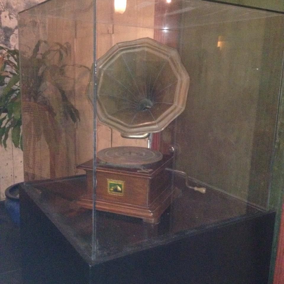Jesuit House in Cebu City, Philippines Old gramophone at the Jesuit House in Cebu City, Philippines