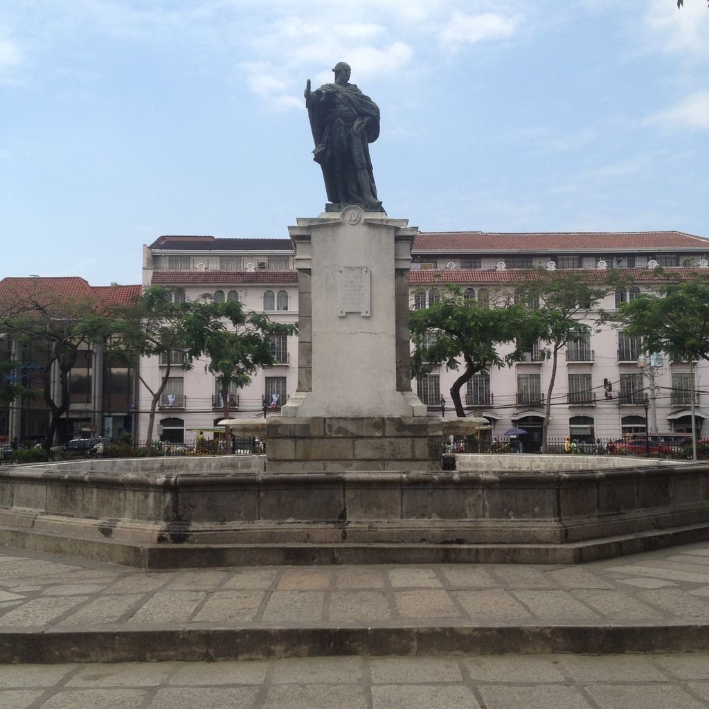 Plaza de Roma in Manila, Philippines