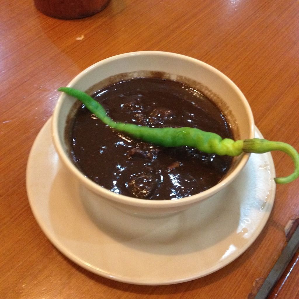 All-meat dinuguan at Mang Inasal in Cebu, Philippines