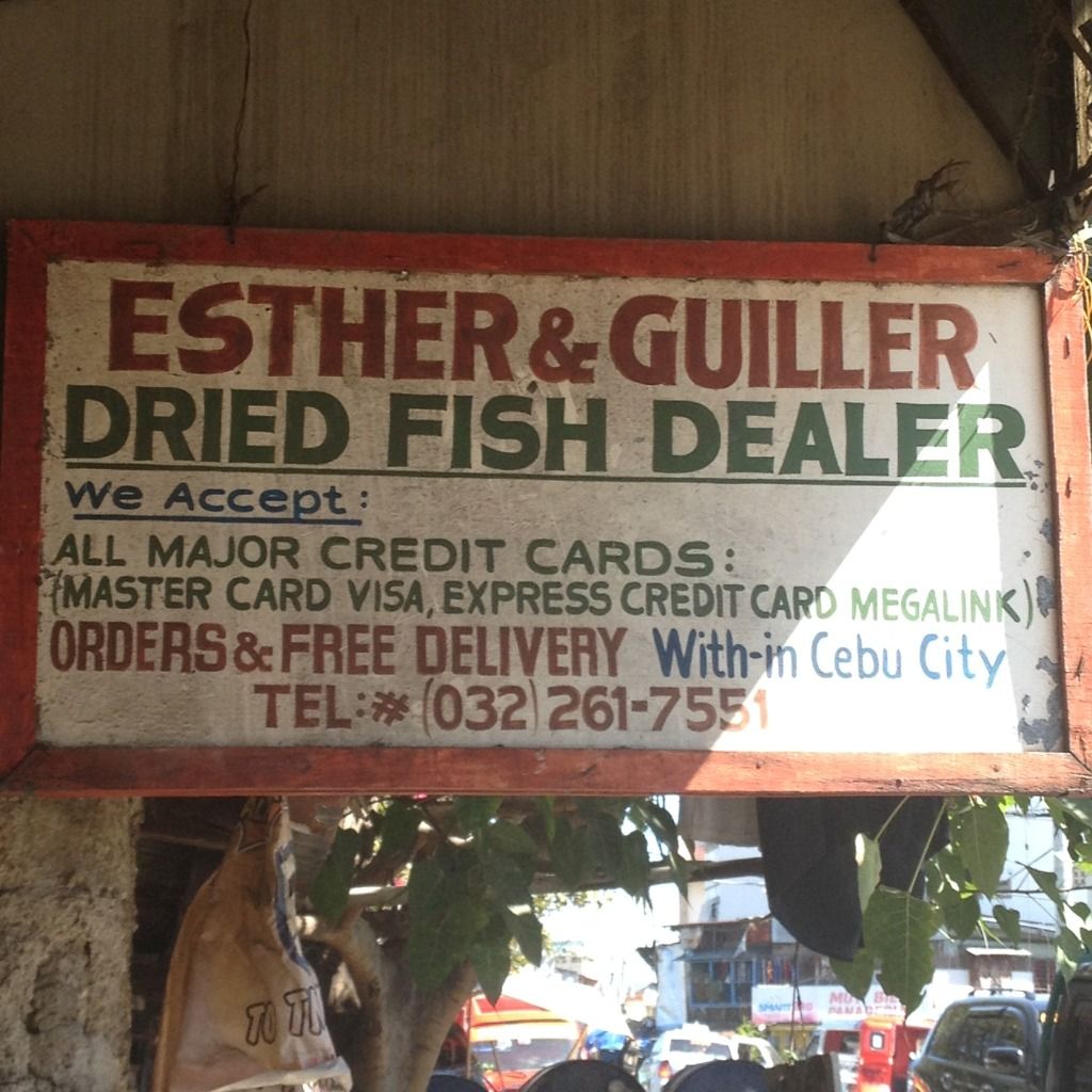 Tabo-an Dried Fish Market in Cebu City, Philippines