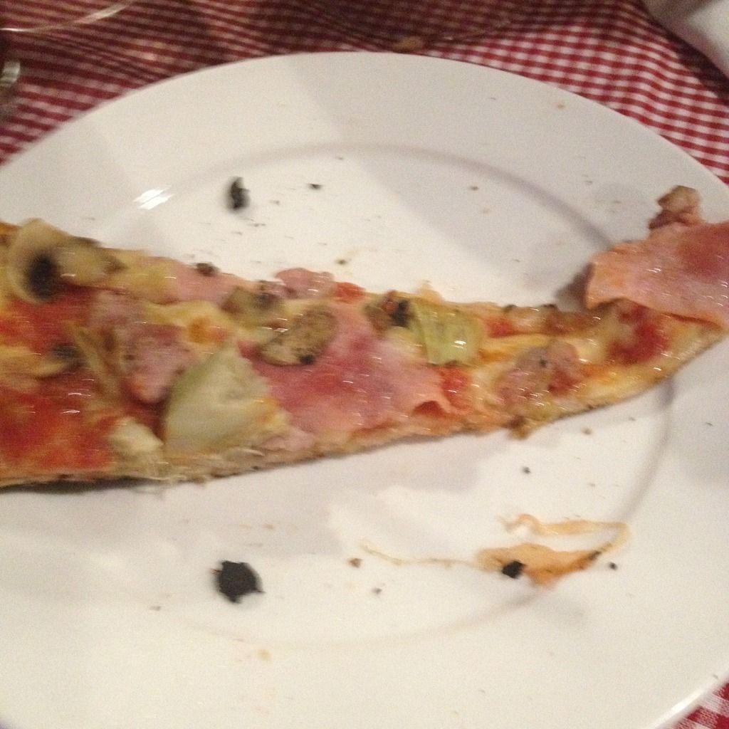 Quattro Stagioni pizza at Angelina Pizzeria Ristorante Italiano in Malapascua Island, Daanbantayan, Cebu, Philippines