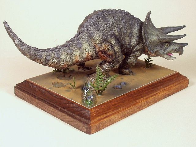 tristan the green triceratops
