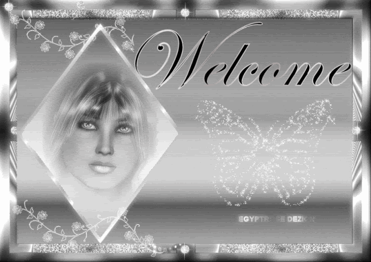 Welcome/butterfly