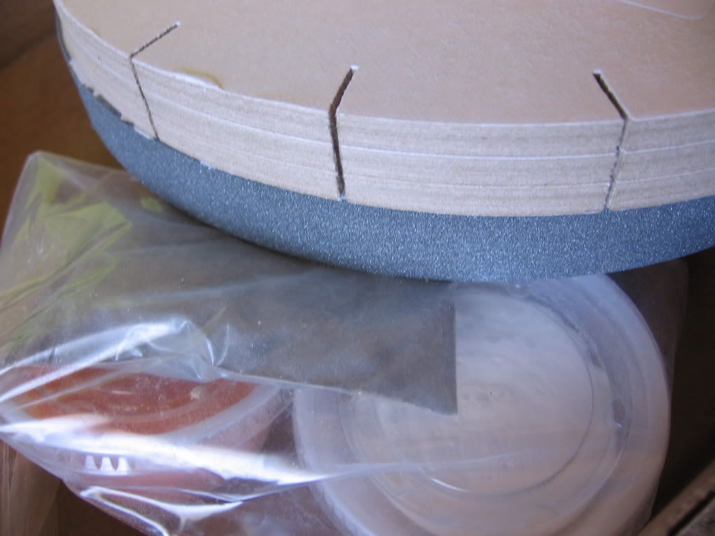 Charlies Wheels Paper Wheel sharpening system complete setup