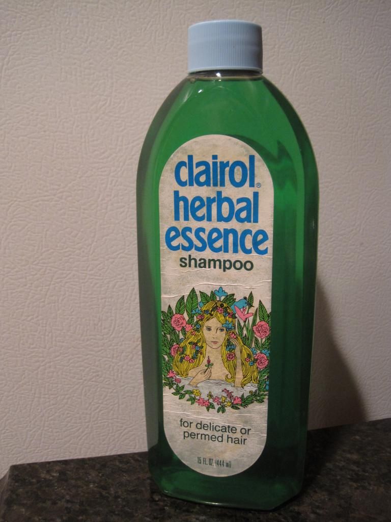 Original Vintage Clairol Herbal Essence Shampoo 1970's 15 OZ Size