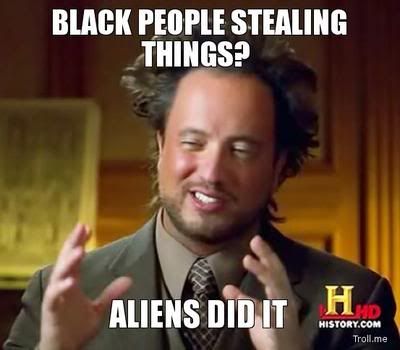 black people stealing