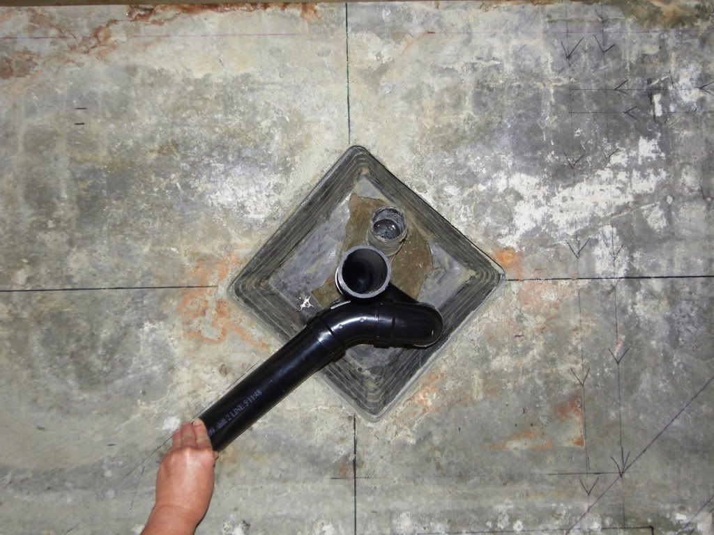 Moving shower drain a few inches. Terry Love Plumbing Advice & Remodel DIY & Professional Forum