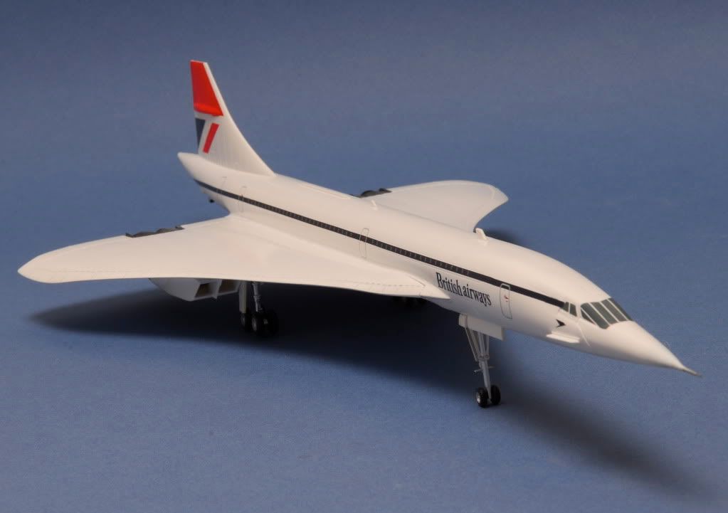 Revell Concorde Ready For Inspection Aircraft