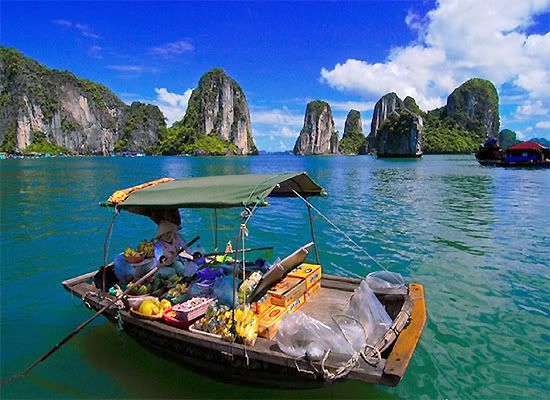 asia travel spot, Halong Bay