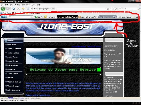 Jzone Toolbar