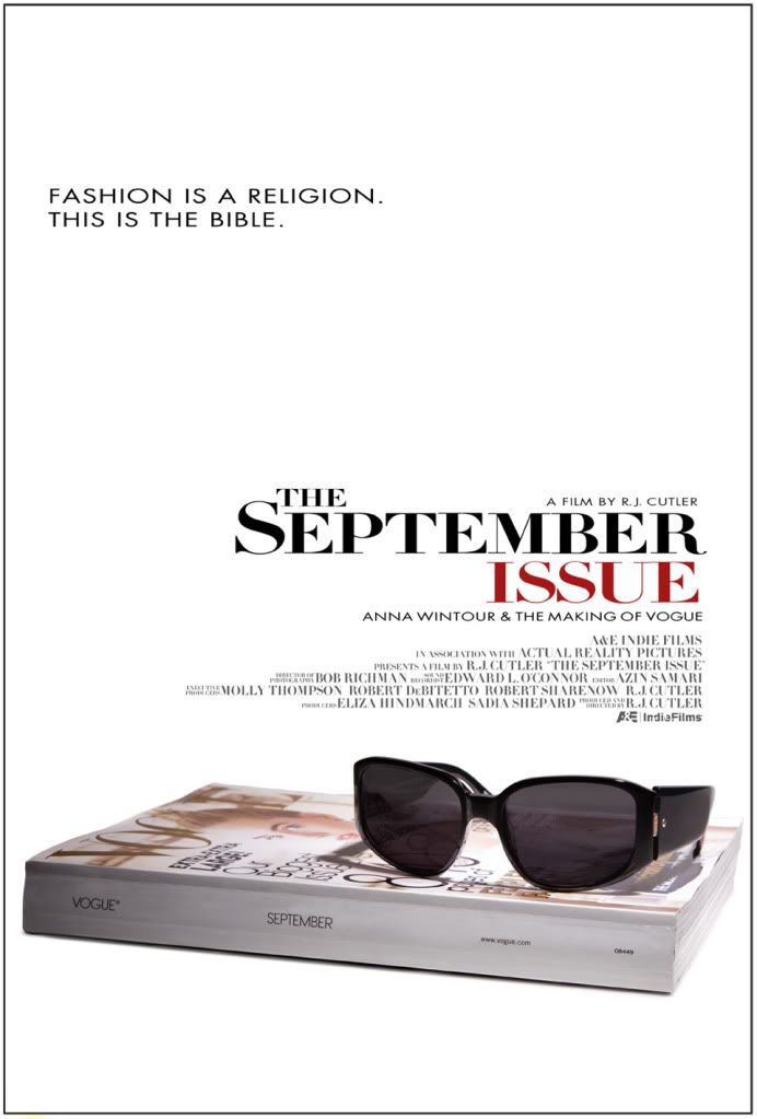 &quot;The September Issue&quot; Poster Pictures, Images and Photos