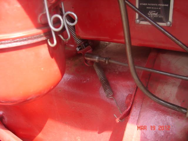 Ford 8n choke rod #2