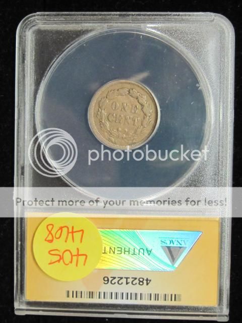 1859 Indian Head Penny ANACS EF 45  