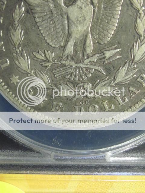 1878 CC Silver Morgan Dollar ANACS VF 20 VAM 7 Cleaned Details  