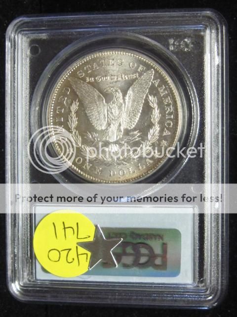 1878 CC Silver Morgan Dollar PCGS MS65  