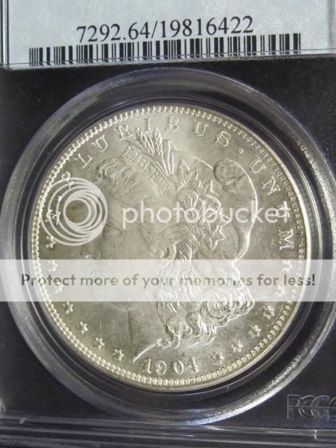 1904 O Silver Morgan Dollar PCGS MS64  