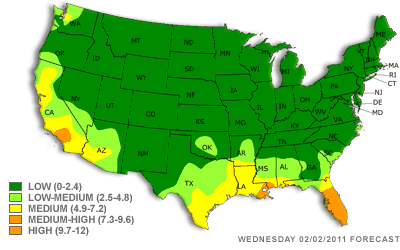 U.S. Pollen Maps